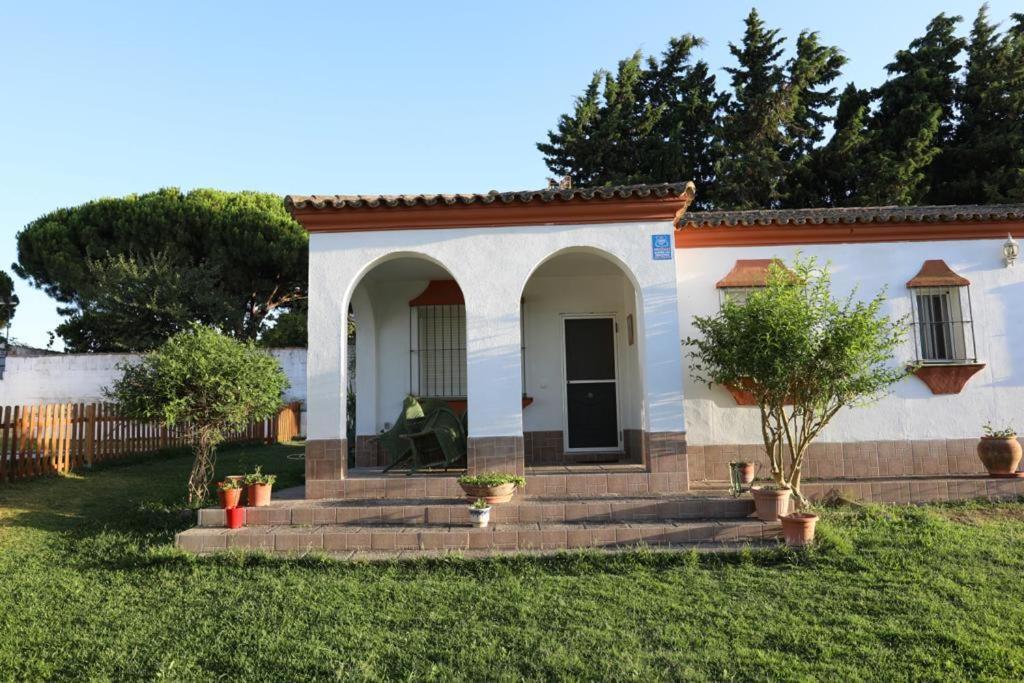 Chalet Con Piscina, Amplio Jardin Y Aire Acondicionado Chiclana de la Frontera Bagian luar foto